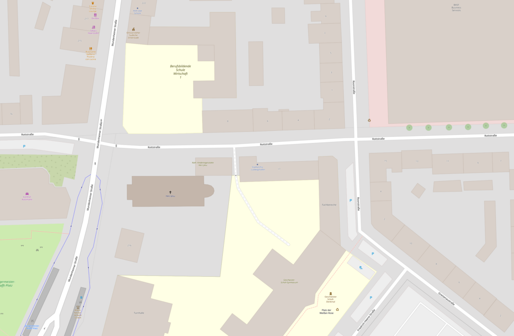 Karte Stadtarchiv Ludwigshafen, Rottstr. 17